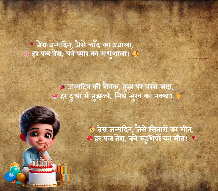 Birthday Shayari
