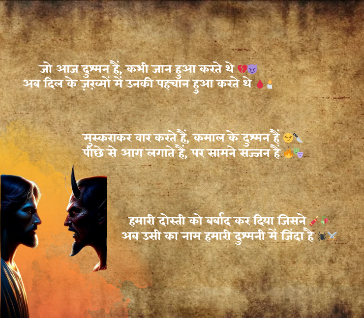 dushmani shayari