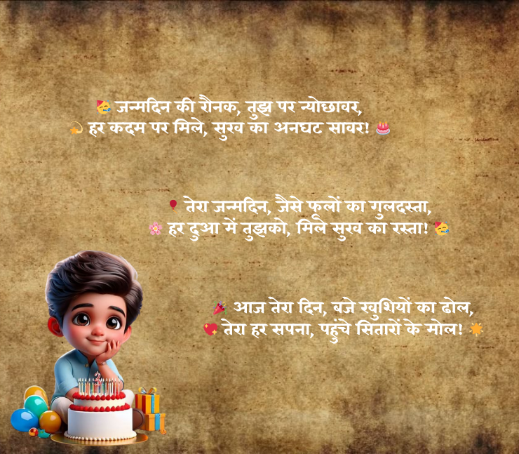 Birthday Shayari