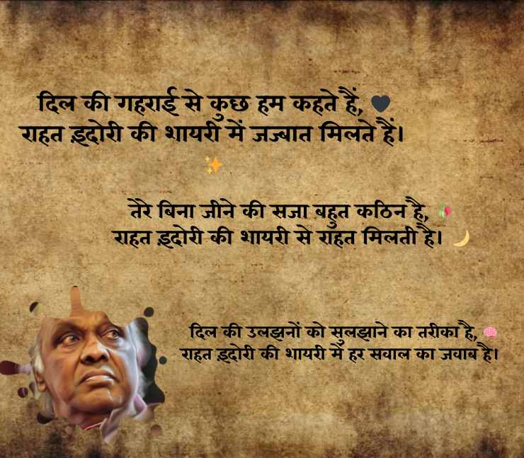 rahat indori shayari