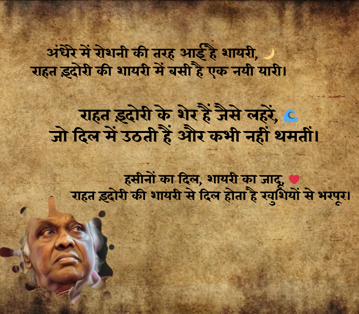 rahat indori shayari