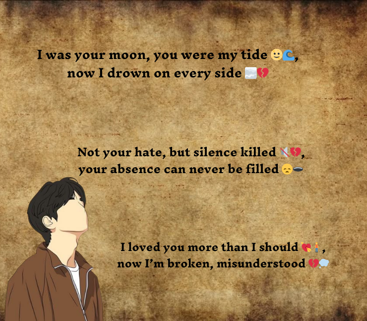 Sad shayari in english