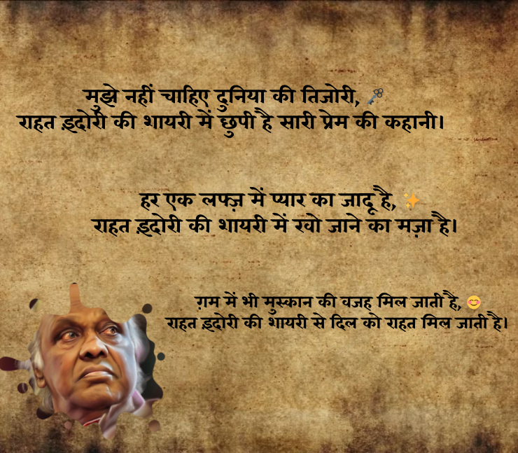 rahat indori shayari