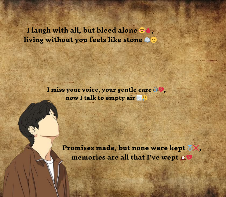 Sad shayari in english