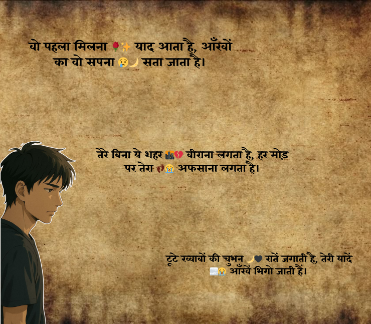 Emotional Heart Touching Shayari