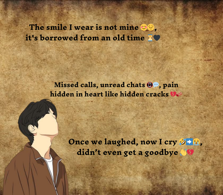 Sad shayari in english