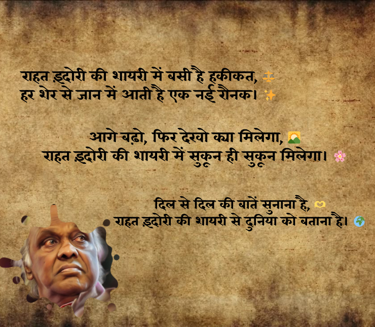 rahat indori shayari