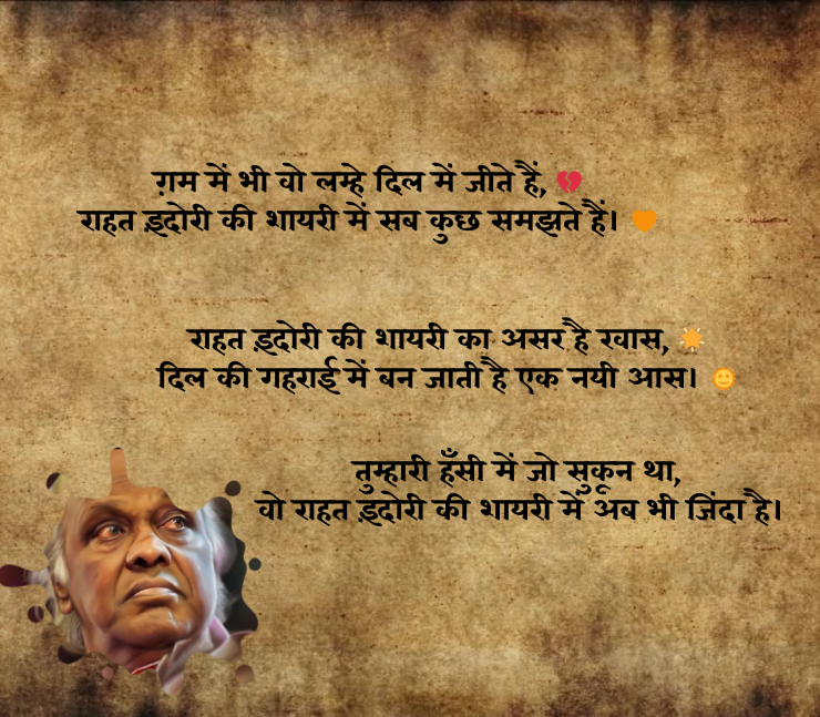 rahat indori shayari