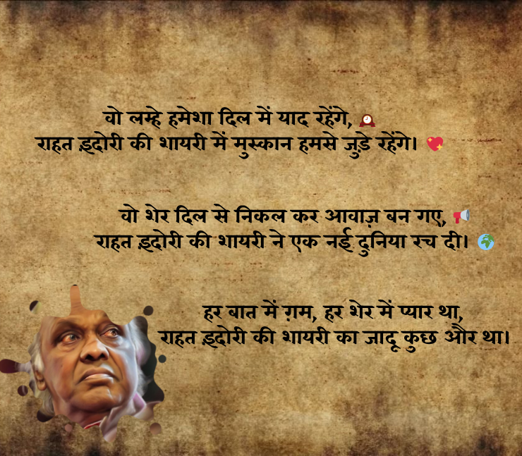 rahat indori shayari
