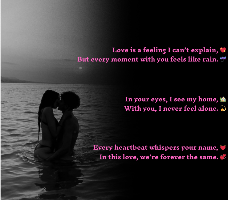 short love shayari in english