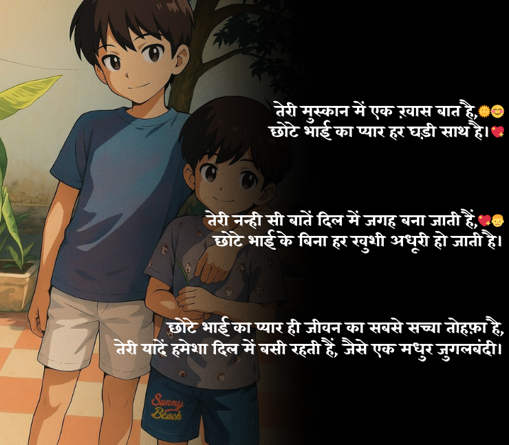 Chote Bhai Par Shayari