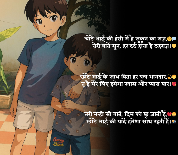 Chote Bhai Par Shayari