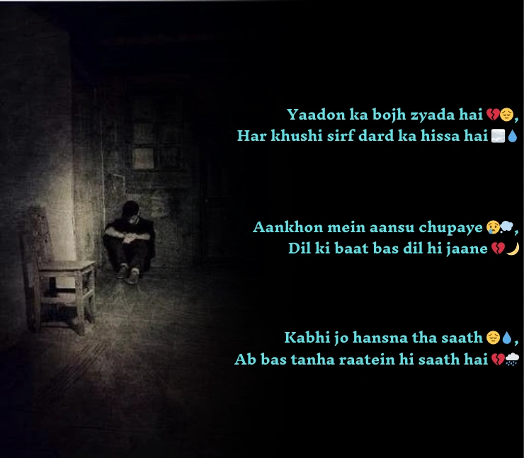 Sad Shayari in Roman English