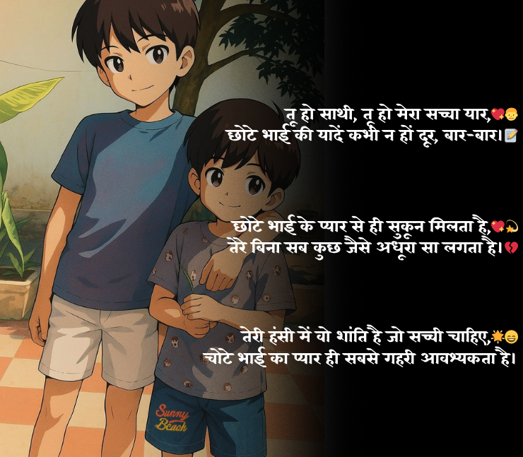 Chote Bhai Par Shayari