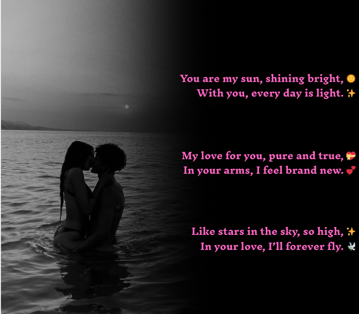 short love shayari in english
