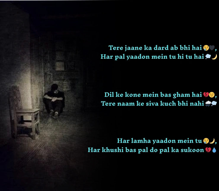 Sad Shayari in Roman English