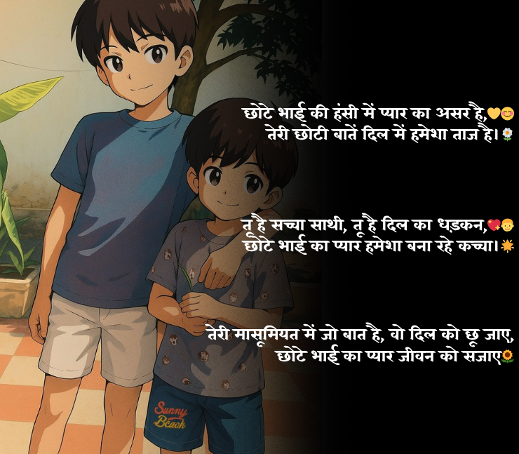 Chote Bhai Par Shayari
