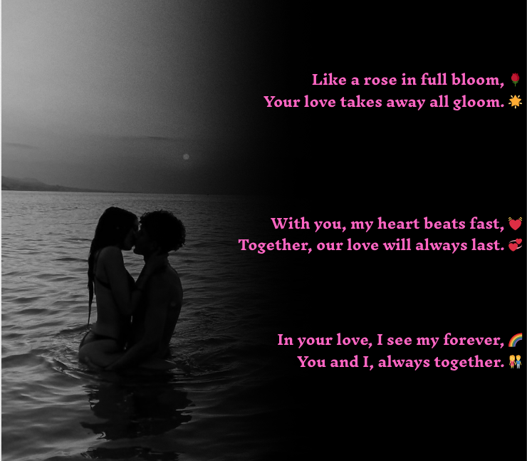 short love shayari in english