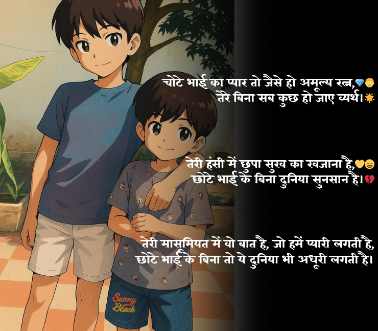 Chote Bhai Par Shayari