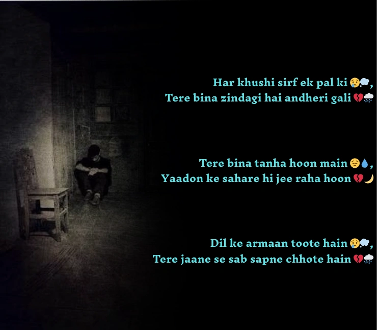 Sad Shayari in Roman English