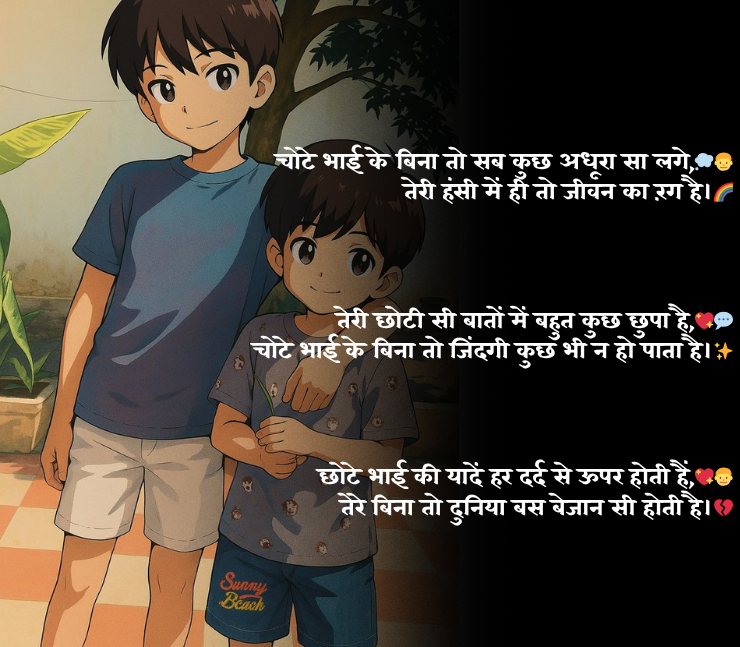 Chote Bhai Par Shayari