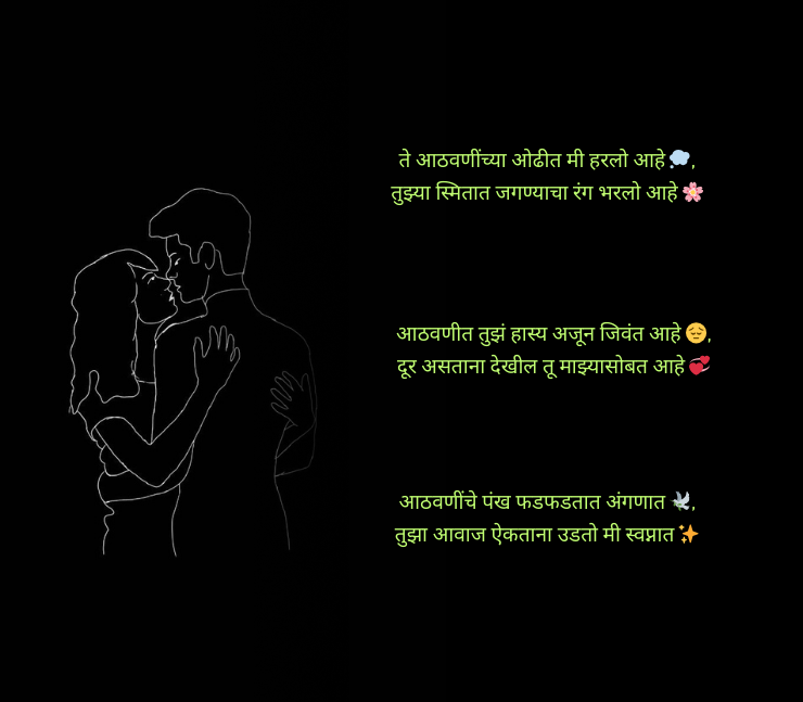 आठवण शायरी मराठी