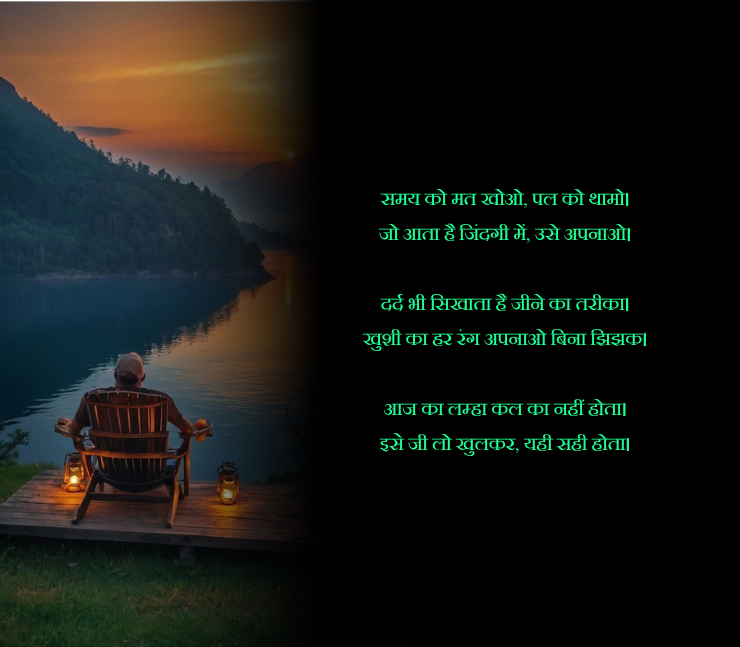 जी लो जिंदगी शायरी 