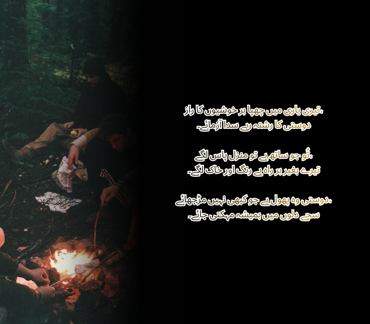 dosti shayari best friend poetry in urdu
