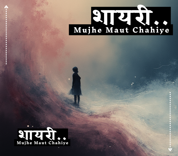 Mujhe Maut Chahiye Shayari