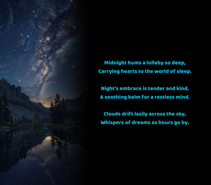 night shayari in english