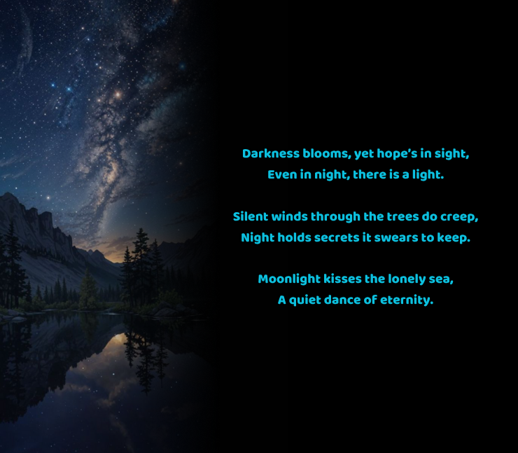 night shayari in english