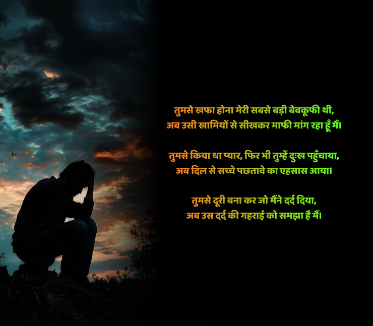 Hurt Sorry Shayari