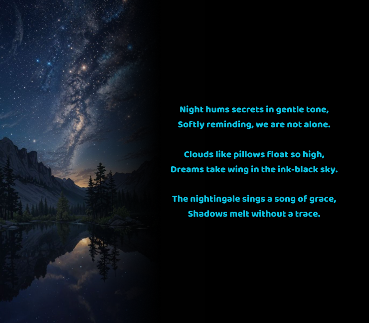 night shayari in english