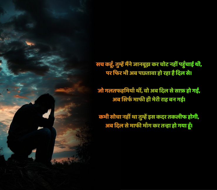 Hurt Sorry Shayari