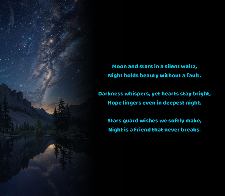 night shayari in english