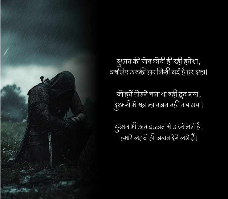 Dushmani Shayari in Hindi