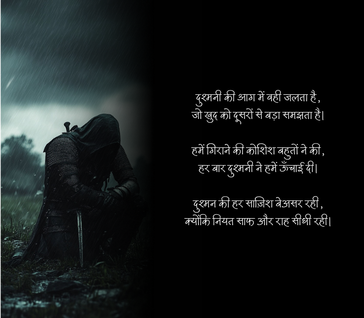 Dushmani Shayari in Hindi