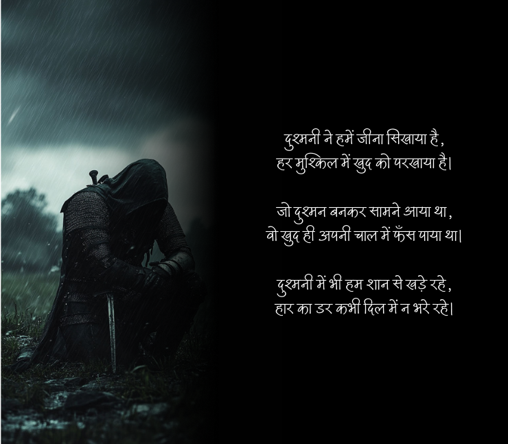 Dushmani Shayari in Hindi