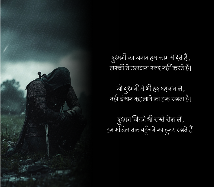 Dushmani Shayari in Hindi